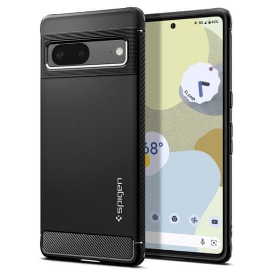 Spigen Rugged Armor, black, Google Pixel 7