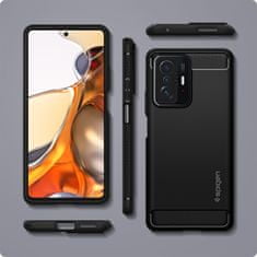 Spigen Rugged Armor, black, Xiaomi 11T/11T Pro