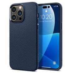 Spigen Liquid Air, navy blue, iPhone 14 Pro