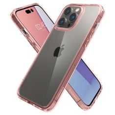 Spigen Ultra Hybrid, rose crystal, iPhone 14 Pro Max