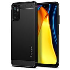 Spigen Rugged Armor, black, Xiaomi Redmi Note 10 5G/Poco M3 Pro 5G