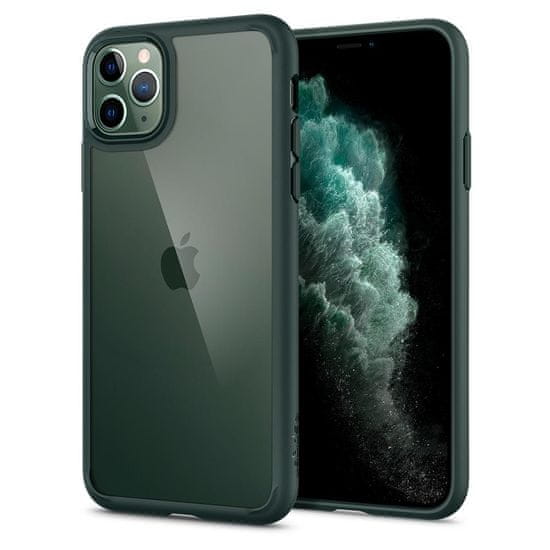 Spigen Ultra Hybrid, midn. green, iPhone 11 Pro