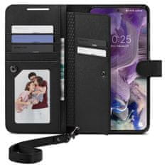 Spigen Wallet S Plus, black, Samsung Galaxy S23