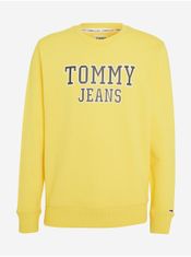 Tommy Jeans Mikiny bez kapuce pre mužov Tommy Jeans - žltá XL