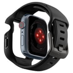 Spigen Kryt hodiniek Liquid Air Pro, black, Apple Watch 8/7 41mm