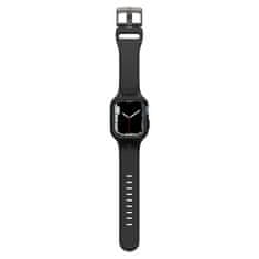 Spigen Kryt hodiniek Liquid Air Pro, black, Apple Watch 8/7 41mm