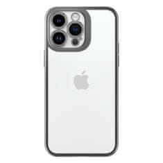 Spigen Optik Crystal, chrome gray, iPhone 14 Pro