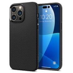 Spigen Kryt Liquid Air, matte black, iPhone 14 Pro Max