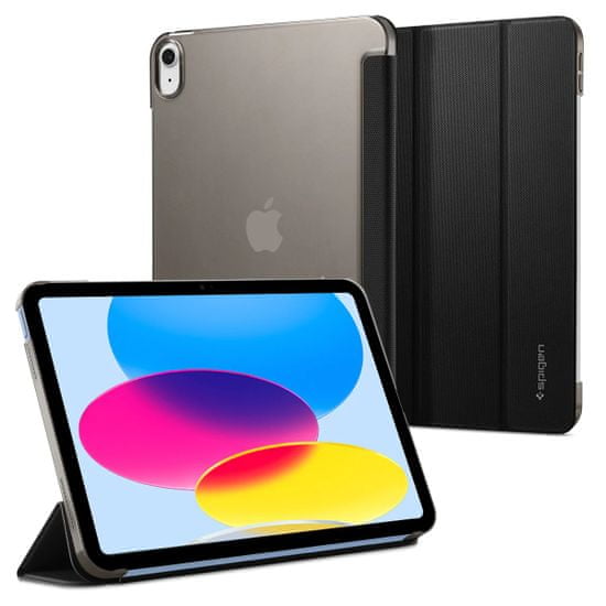 Spigen Liquid Air Folio, black, iPad 10.9" 2022