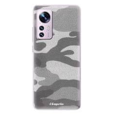 iSaprio Silikónové puzdro - Gray Camuflage 02 pre Xiaomi 12 / 12X