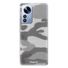 iSaprio Silikónové puzdro - Gray Camuflage 02 pre Xiaomi 12 Pro