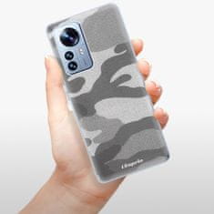 iSaprio Silikónové puzdro - Gray Camuflage 02 pre Xiaomi 12 Pro