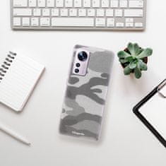 iSaprio Silikónové puzdro - Gray Camuflage 02 pre Xiaomi 12 / 12X