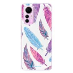 iSaprio Silikónové puzdro - Feather Pattern 10 pre Xiaomi 12 Lite