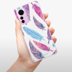 iSaprio Silikónové puzdro - Feather Pattern 10 pre Xiaomi 12 Lite