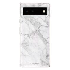 iSaprio Silikónové puzdro - SilverMarble 14 pre Google Pixel 6 5G