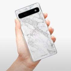 iSaprio Silikónové puzdro - SilverMarble 14 pre Google Pixel 6a 5G