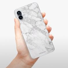 iSaprio Silikónové puzdro - SilverMarble 14 pre Nothing Phone (1)