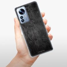 iSaprio Silikónové puzdro - Black Wood 13 pre Xiaomi 12 Pro