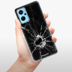 iSaprio Silikónové puzdro - Broken Glass 10 pre Realme 9i