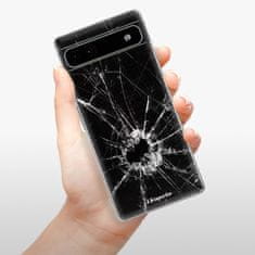 iSaprio Silikónové puzdro - Broken Glass 10 pre Google Pixel 6a 5G