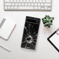 iSaprio Silikónové puzdro - Broken Glass 10 pre Google Pixel 6a 5G