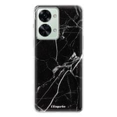 iSaprio Silikónové puzdro - Black Marble 18 pre OnePlus Nord 2T 5G