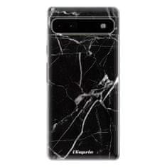 iSaprio Silikónové puzdro - Black Marble 18 pre Google Pixel 6a 5G