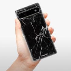 iSaprio Silikónové puzdro - Black Marble 18 pre Google Pixel 6a 5G