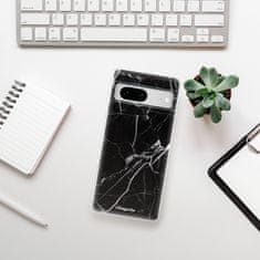 iSaprio Silikónové puzdro - Black Marble 18 pre Google Pixel 7 5G