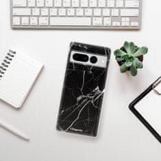 iSaprio Silikónové puzdro - Black Marble 18 pre Google Pixel 7 Pro 5G