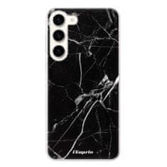 iSaprio Silikónové puzdro - Black Marble 18 pre Samsung Galaxy S23+ 5G