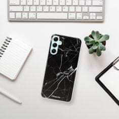 iSaprio Silikónové puzdro - Black Marble 18 pre Samsung Galaxy A34 5G