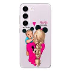 iSaprio Silikónové puzdro - Mama Mouse Blonde and Boy pre Samsung Galaxy S23 5G