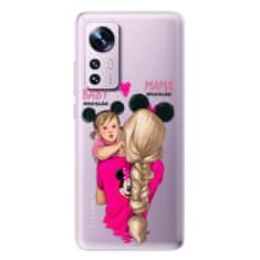 iSaprio Silikónové puzdro - Mama Mouse Blond and Girl pre Xiaomi 12 / 12X