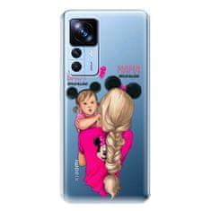 iSaprio Silikónové puzdro - Mama Mouse Blond and Girl pre Xiaomi 12T / 12T Pro