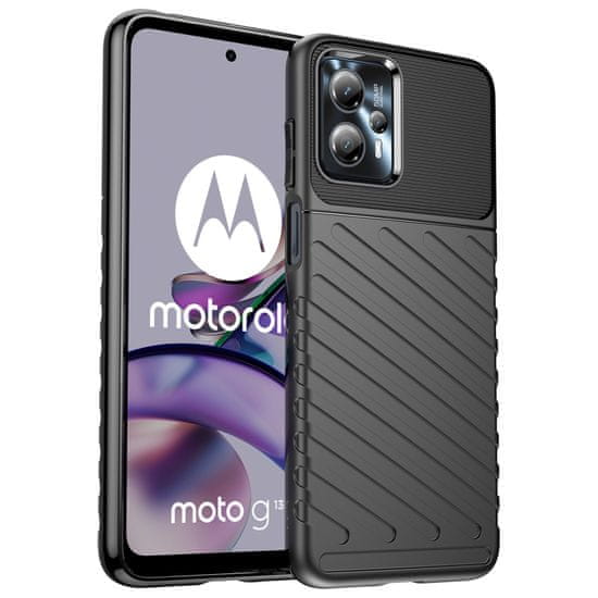 MG Thunder kryt na Motorola Moto G13, čierny