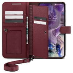 Spigen Wallet S Plus, burgundy, Samsung Galaxy S23