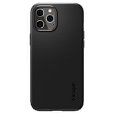 Spigen Thin Fit, black, iPhone 12/Pro