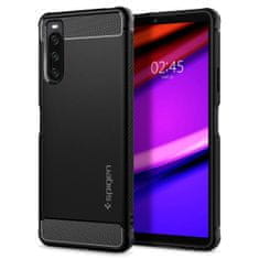 Spigen Rugged Armor, black, Sony Xperia 10 IV