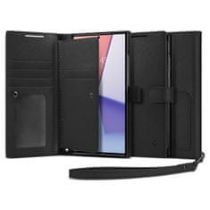 Spigen Wallet S Plus, black, Samsung Galaxy S23 Ultra