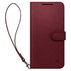 Spigen Wallet S Plus, burgundy, Samsung Galaxy S23+