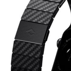 Pitaka Carbon fiber strap, black, Apple Watch Ultra (49mm) 8/7 (45mm)/6/SE/5/4 (44mm)/3/2/1 (42mm)