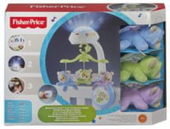 Fisher-Price kolotoč nad postieľku motýliky CDN41 TV