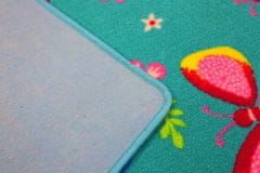 Vopi Detský kusový koberec Motýlik 5271 modrý 80x120
