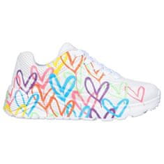 Skechers Obuv biela 31 EU Uno Lite Spread The Love