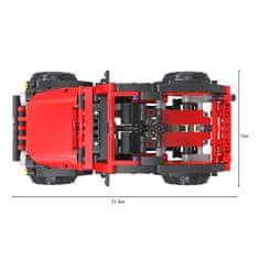 Cogo TECH-STORM stavebnica Jeep kompatibilná 501 dielov