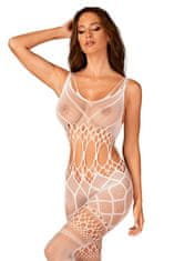 Obsessive Dámsky bodystocking, biela, S/M/L