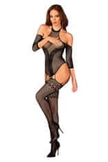 Obsessive Dámsky bodystocking, čierna, S/M/L