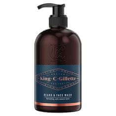 Gillette Šampón na fúzy a tvár King (Beard & Face Wash) 350 ml